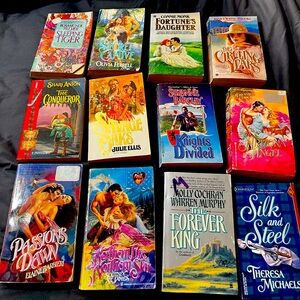 Vintage Lot of Harlequin Romance Novels x 12